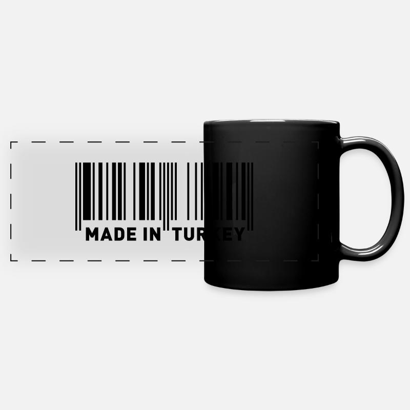 MADE IN TURKEY - Full Colour Panoramic Mug - black