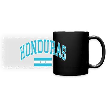 Honduras - Panorama-Tasse farbig - Schwarz - Vorne