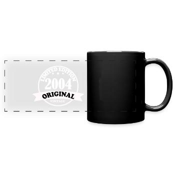2004 Vintage Born Legends Birthday Gift - Full Colour Panoramic Mug - black - Front