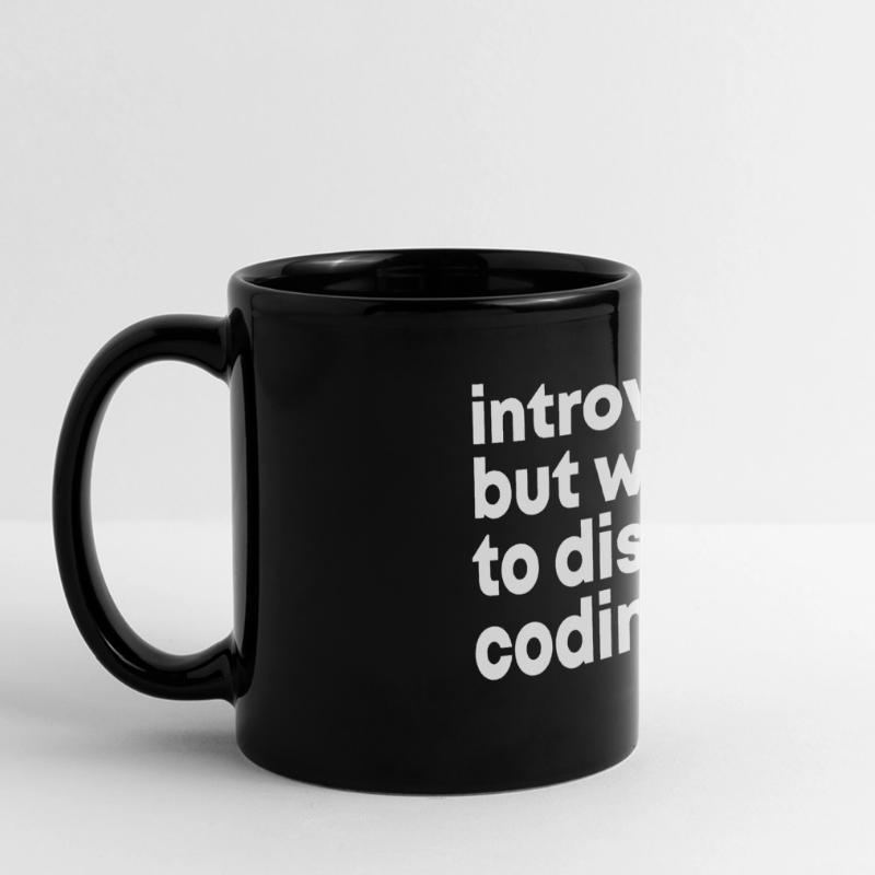 Codierung Codierung Codierung Panorama-Tasse farbig