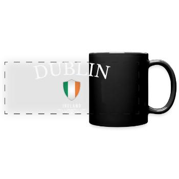 I love Dublin, souvenir Dublin - Full Colour Panoramic Mug - black - Front