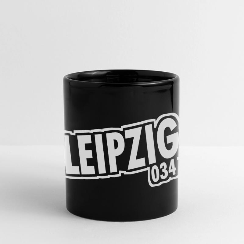 Leipzig - 0341 - Area Code - Saxony Full Colour Panoramic Mug