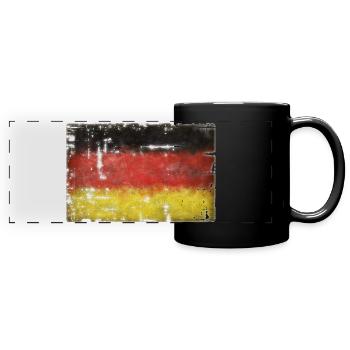 Allemagne - Allemagne - Mug panoramique uni - noir - Devant