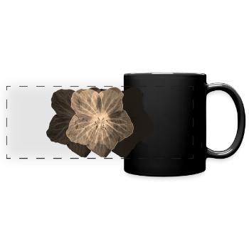 POUVOIR DES FLEURS - Mug panoramique uni - noir - Devant