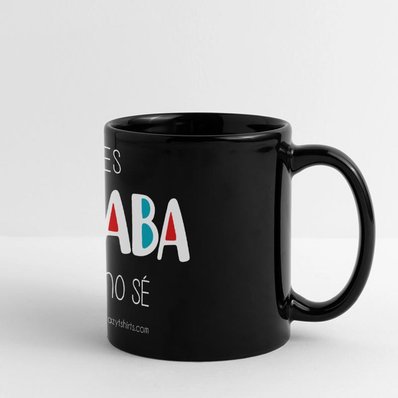 J’avais l’habitude de douter (sombre) Mug panoramique uni