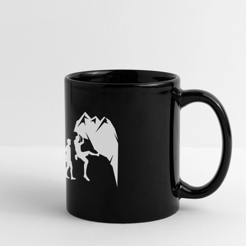 Klettern Boulder Wall Climber Evolution Panorama-Tasse farbig