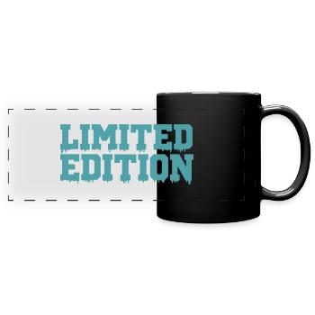 Limited Edition - Full Colour Panoramic Mug - black - Front