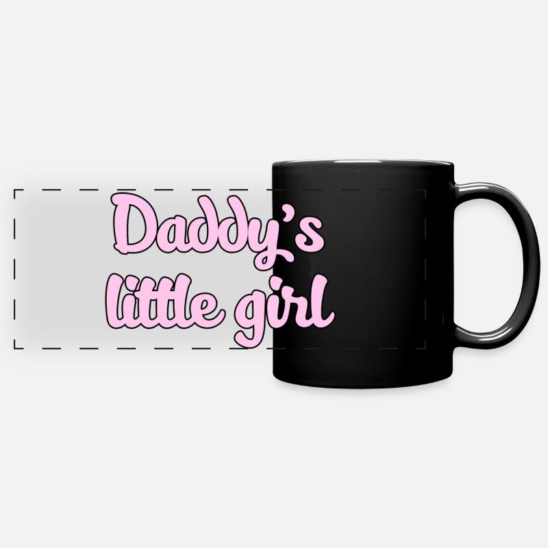 Daddy - Full Colour Panoramic Mug - black