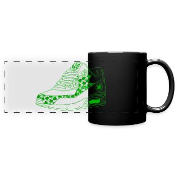 420 - Full Colour Panoramic Mug - black - Front