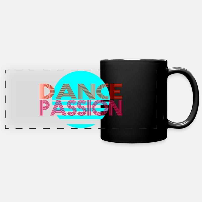 Dance - Mug panoramique uni - noir