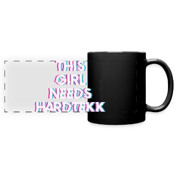 Hardtekk Tekk - Full Colour Panoramic Mug - black - Front