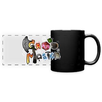 Game Master - Panorama-Tasse farbig - Schwarz - Vorne