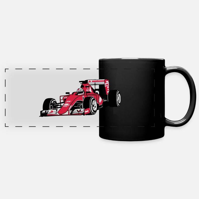 - Motorsports - Full Colour Panoramic Mug - black