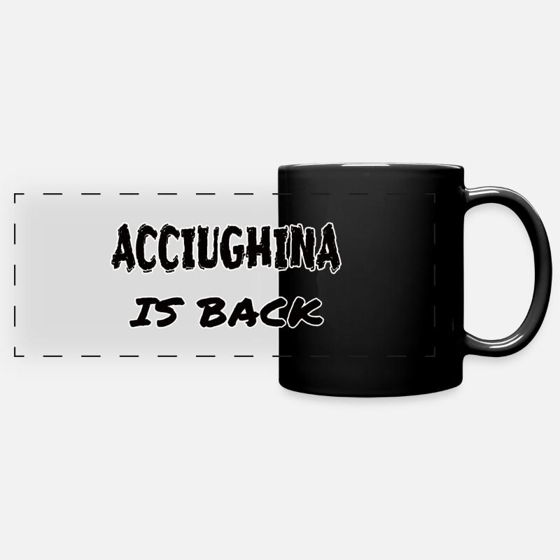 Allegri Juve return shirt - Full Colour Panoramic Mug - black