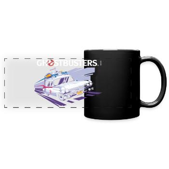 Ghostbusters Ecto-1 Tasse - Panorama-Tasse farbig - Schwarz - Vorne