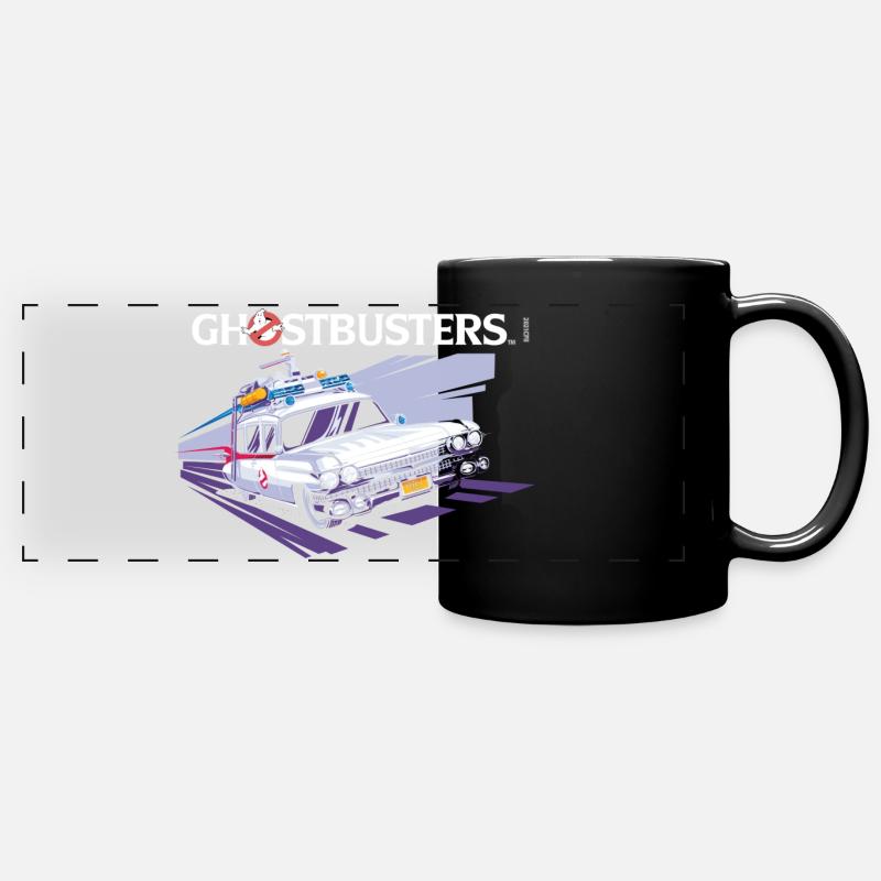 Ghostbusters Ecto-1 Tasse - Panorama-Tasse farbig - Schwarz