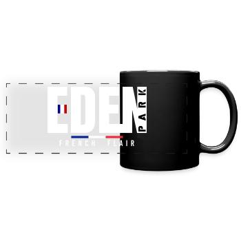 tee shirt eden park - Mug panoramique uni - noir - Devant