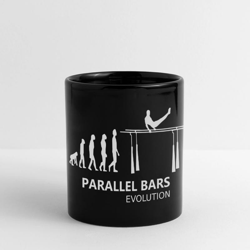 Parallel Bars Parallel Bars Evolution Gymnastics Full Colour Panoramic Mug