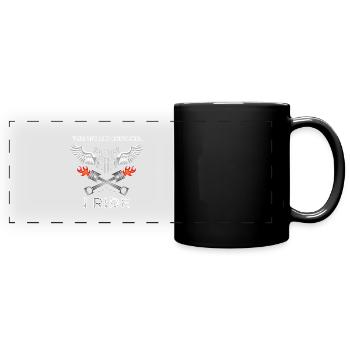 Biker Ride - Mug panoramique uni - noir - Devant