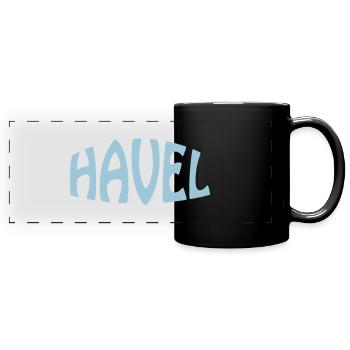 Havel - Full Colour Panoramic Mug - black - Front