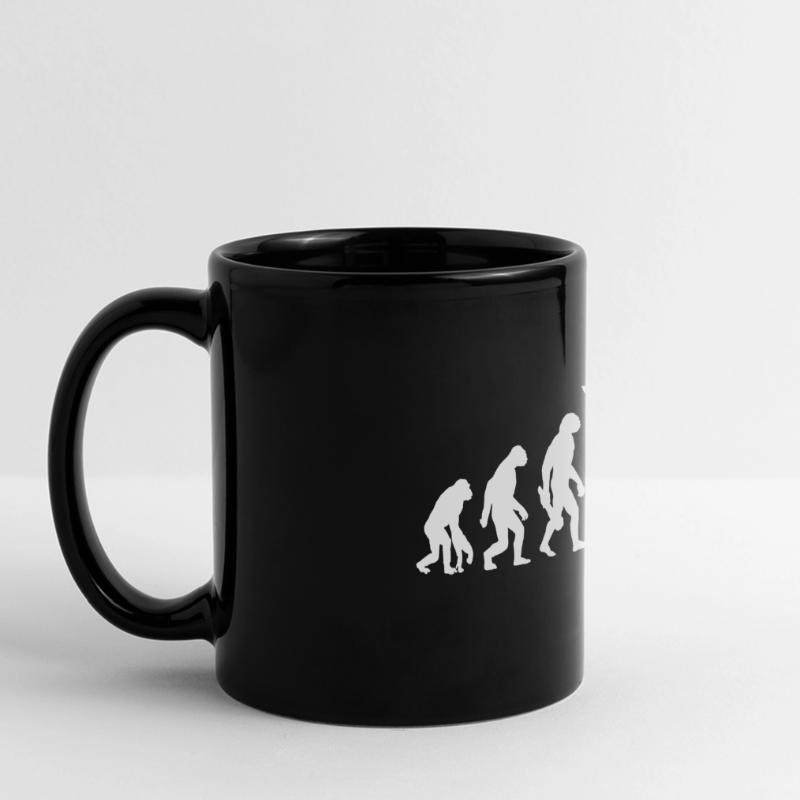 Evolution - Chess - Chess Players Full Colour Panoramic Mug