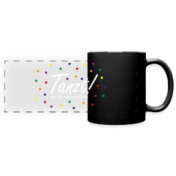 Dances Especially from the series Carnival Tolerance - Full Colour Panoramic Mug - black - Front