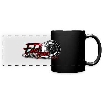 Felgen - Fahrwerk - Edelgosse2018 - Panorama-Tasse farbig - Schwarz - Vorne