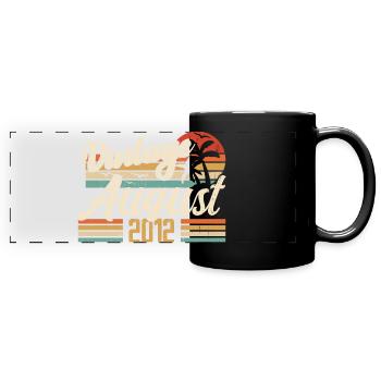 August 2012 Anniversary 2012 - August Legends Gift - Full Colour Panoramic Mug - black - Front