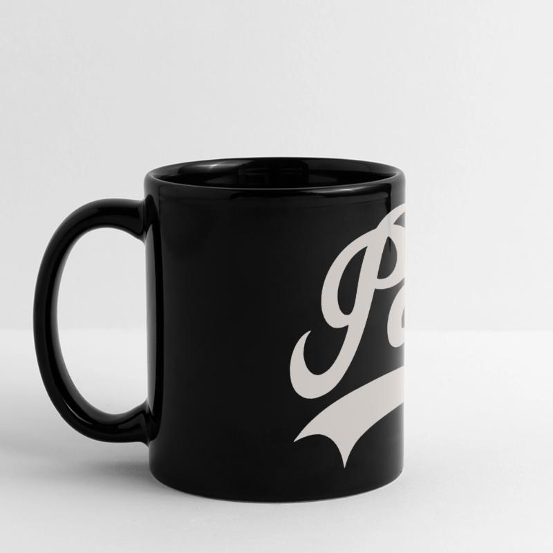 Script classique de Papa Mug panoramique uni
