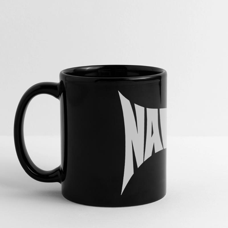 Conception typographique de Naples Mug panoramique uni