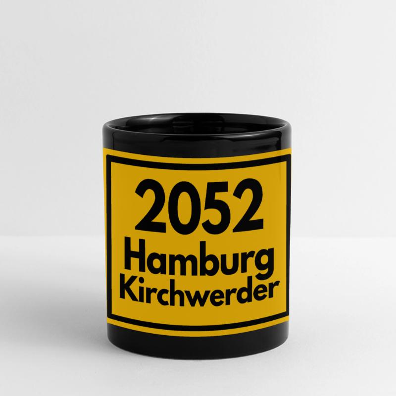OLD POSTCODE POSTCODE 2053 HAMBURG KIRCHWERDER Full Colour Panoramic Mug