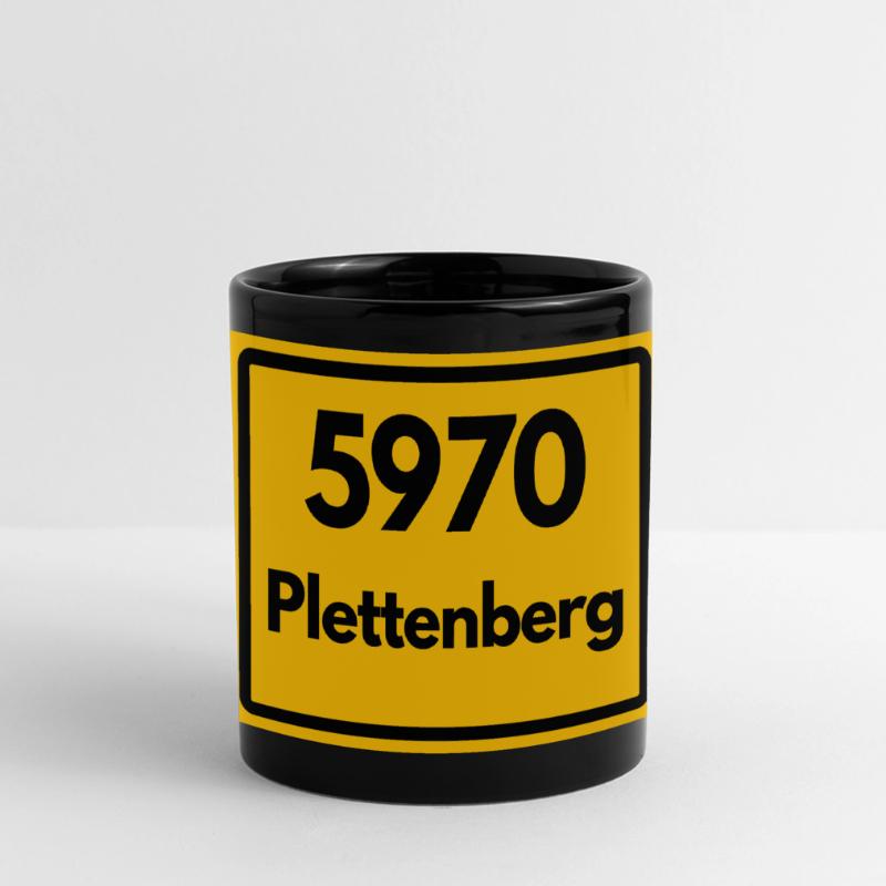 OLD POSTCODE POSTCODE RETRO 5970 PLETTENBERG Full Colour Panoramic Mug