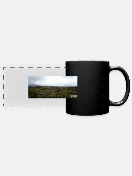 Mousse - Mug panoramique uni - noir