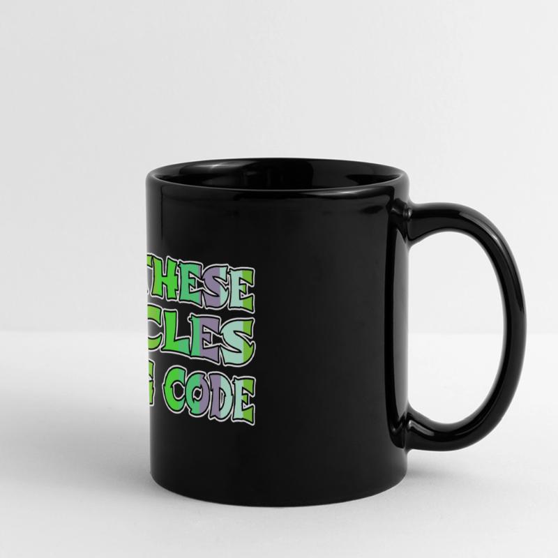 present joke programming languages informatics Full Colour Panoramic Mug