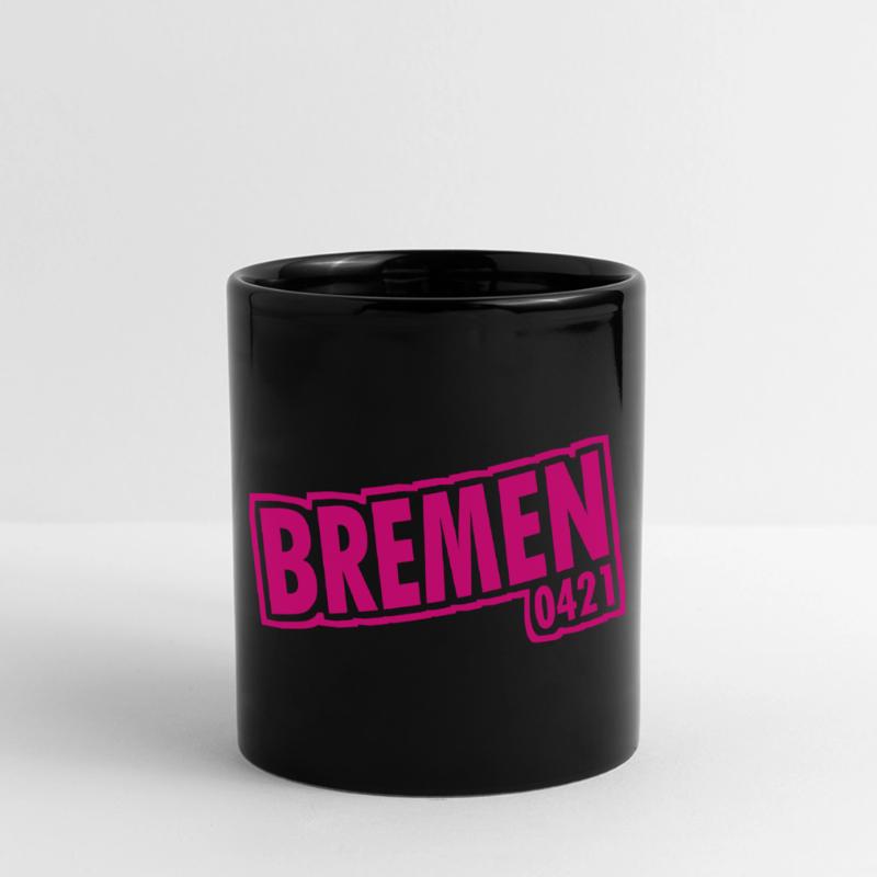 Bremen - 0421 - Area Code Full Colour Panoramic Mug