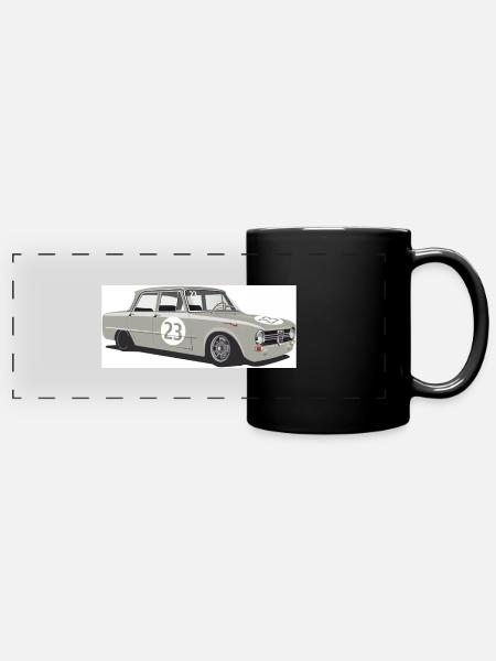  GIULIA - Panorama-Tasse farbig - Schwarz