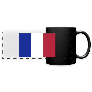 Flagg - Panorama-Tasse farbig - Schwarz - Vorne