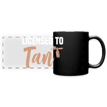 Spray Tan Technician Professionals Kit Spray Tan - Panorama-Tasse farbig - Schwarz - Vorne