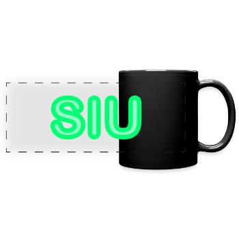 Youth speech - Siu - light green - Full Colour Panoramic Mug - black - Front