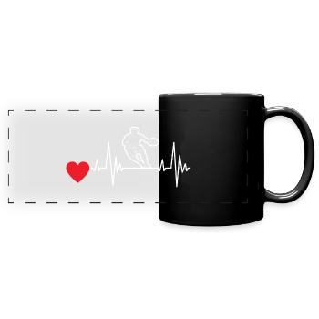Basketball Basketball Club Basketball Lovers - Full Colour Panoramic Mug - black - Front