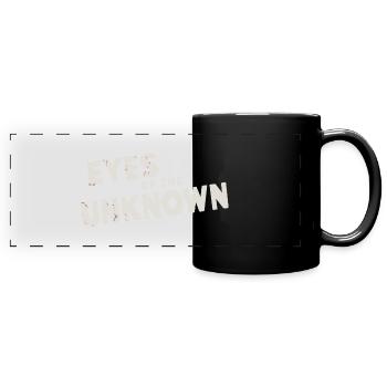 AUGEN DES UNBEKANNTEN - Panorama-Tasse farbig - Schwarz - Vorne