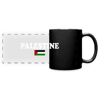 palestina - Full Colour Panoramic Mug - black - Front