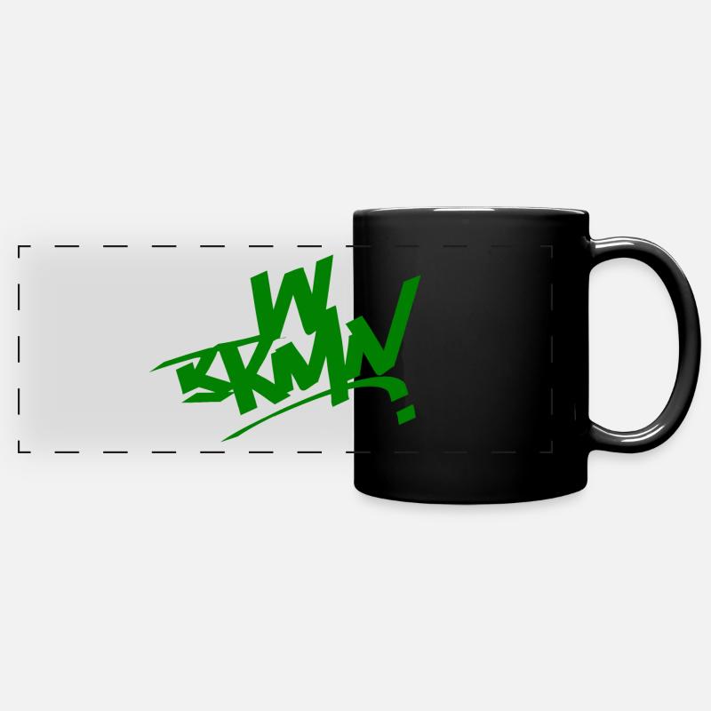 WBRMN - Full Colour Panoramic Mug - black