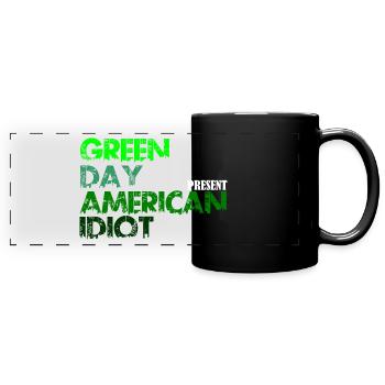 American Idiot - Mug panoramique uni - noir - Devant
