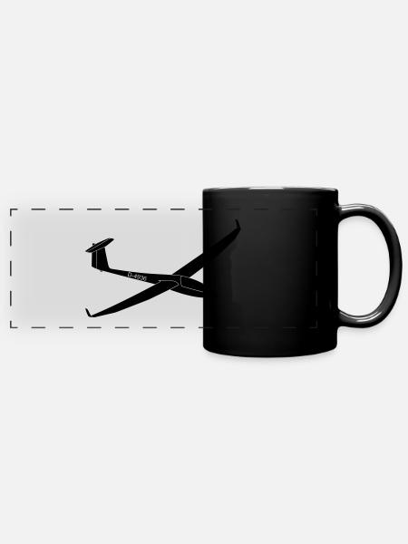 discus cs d4936 2 - Panorama-Tasse farbig - Schwarz