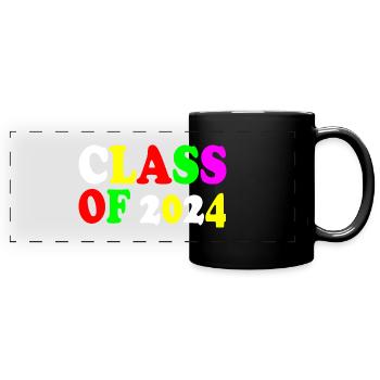 Class of 2024 - Full Colour Panoramic Mug - black - Front