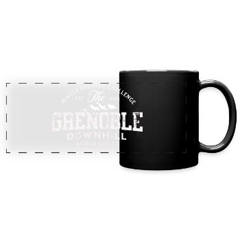 Grenoble downhill world series 1968 - Full Colour Panoramic Mug - black - Front