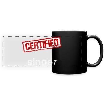 Singer - Full Colour Panoramic Mug - black - Front