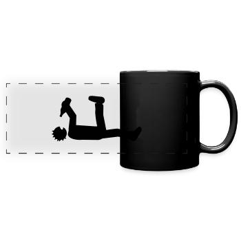 drunk - Full Colour Panoramic Mug - black - Front