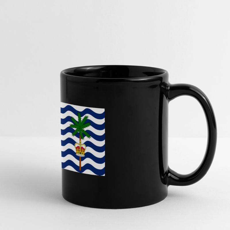 Territoire britannique de l’océan Indien Mug panoramique uni